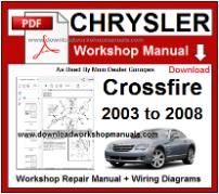 chrysler crossfire Service Repair workshop Manual Download
